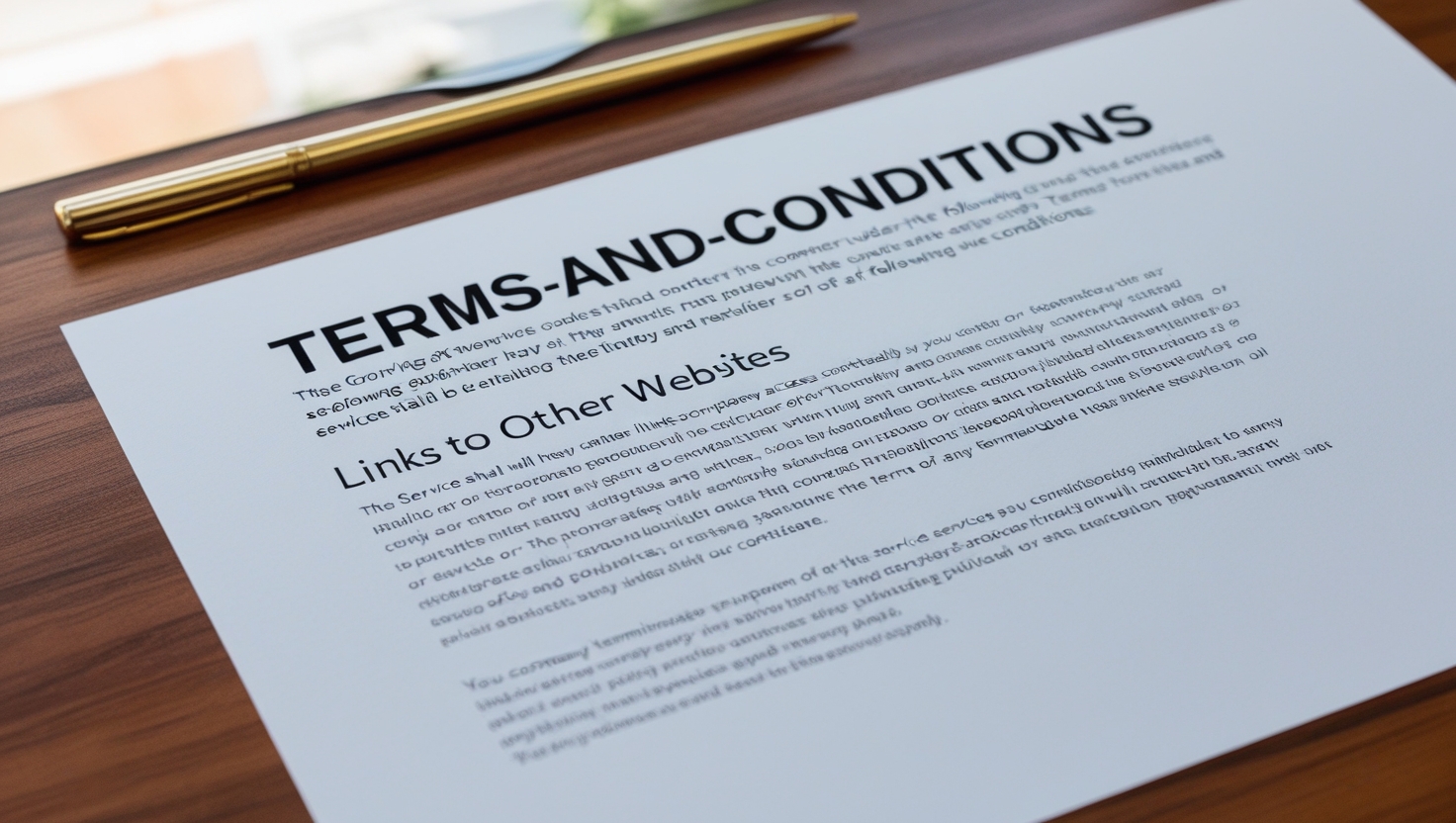 Terms and Conditions