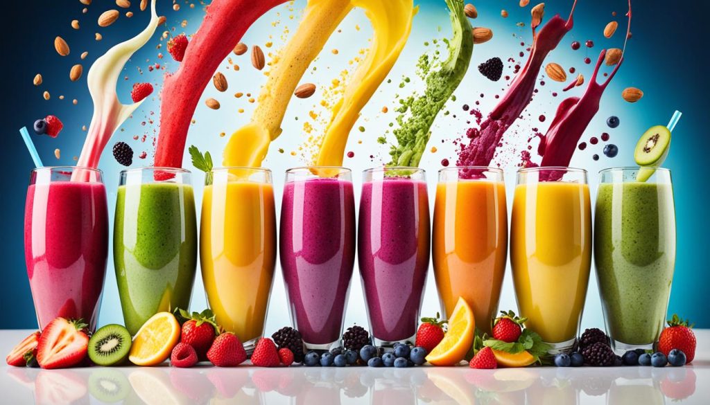 Nutritious smoothies and shakes for soft food diet