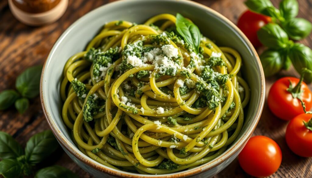 basil pesto pasta