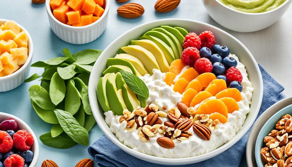 nutritious soft snacks yogurt and cottage cheese