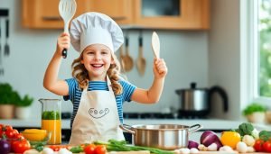 cooking with kids