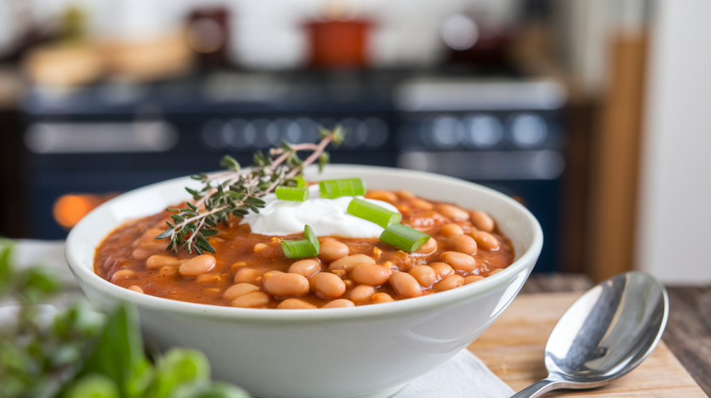 Baked beans are a classic dish that can be enjoyed at any time of day