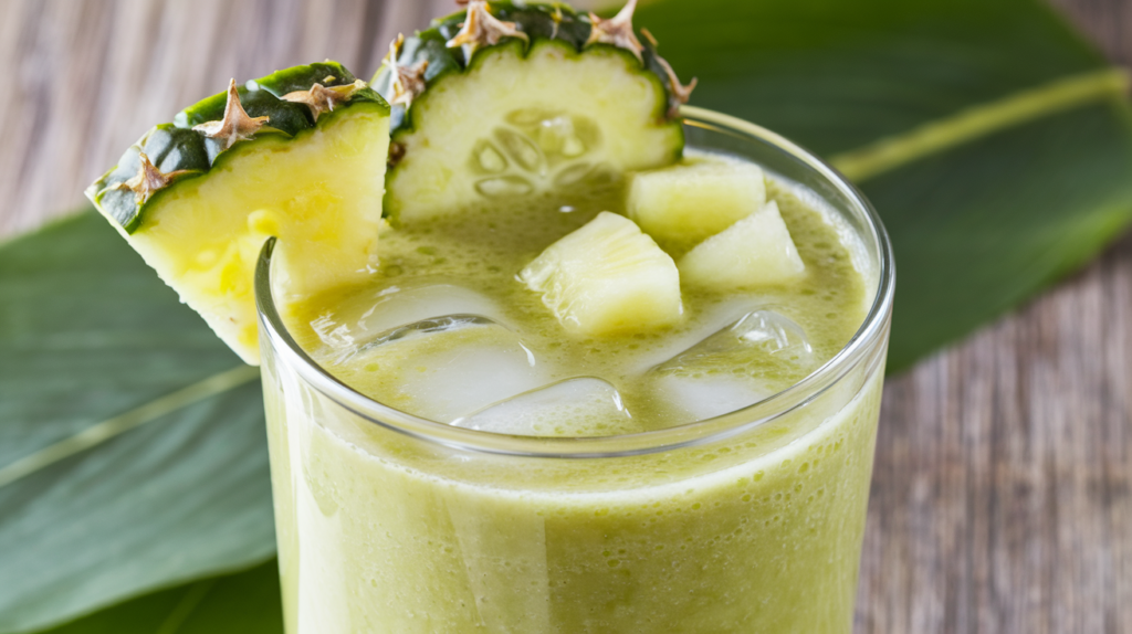 Pineapple and Cucumber Smoothie