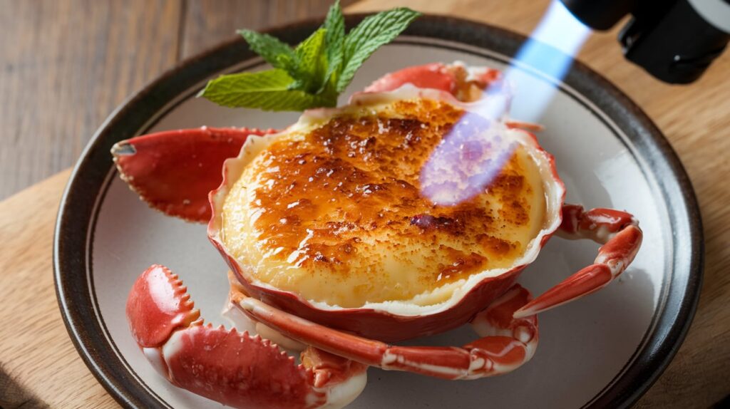 crab brulee recipe