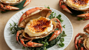 crab brulee recipe