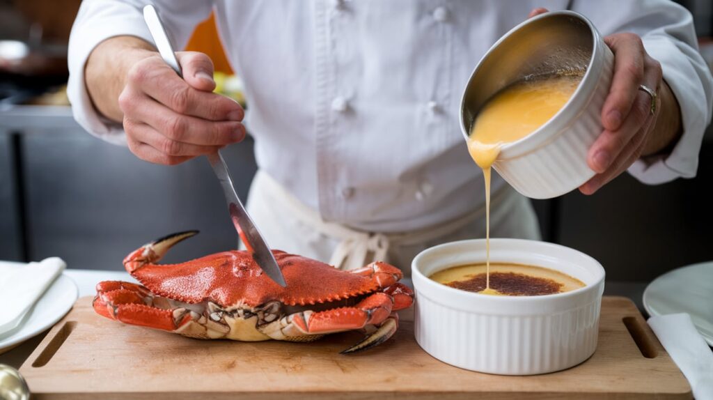 crab brulee recipe