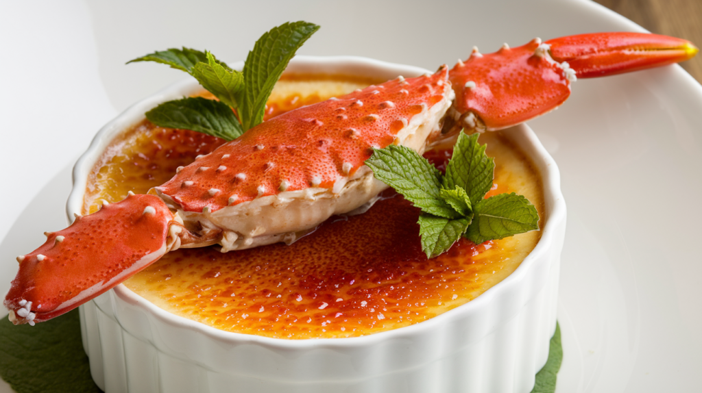 crab brulee recipe