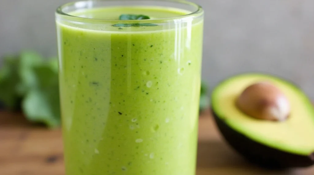 Kale and Avocado Smoothie for Inflammation Recipe No Banana