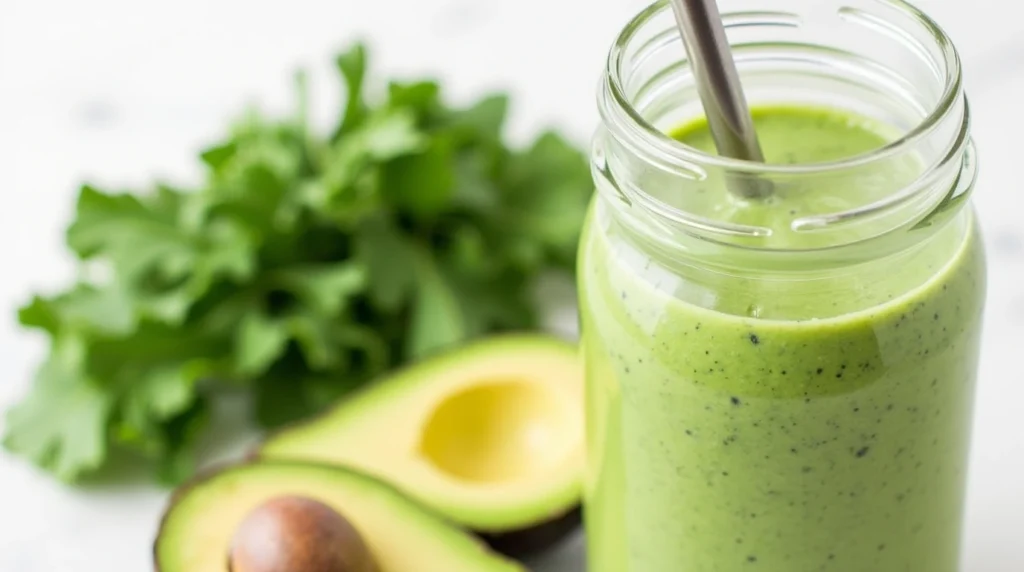 Kale and Avocado Smoothie for Inflammation Recipe No Banana