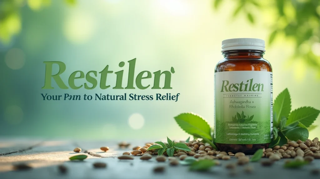 Natural Stress Relief Supplement Restilen